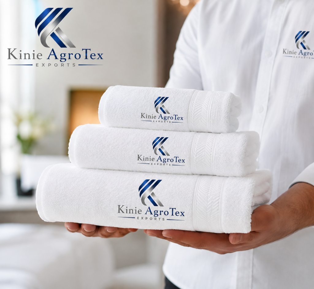 kinie AgroTex 100% cotton bath towels collection