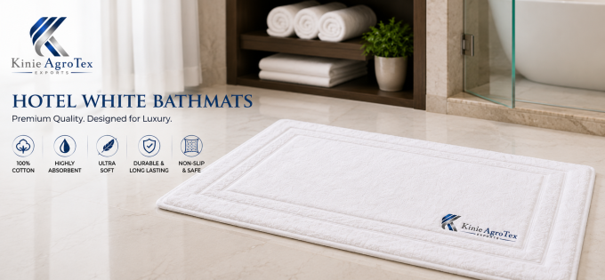 kinie AgroTex hotel white Bathmats